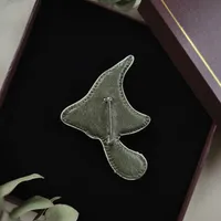 3D broszka muchomor, Prezent dla kobiety, Broszka artystyczna 3