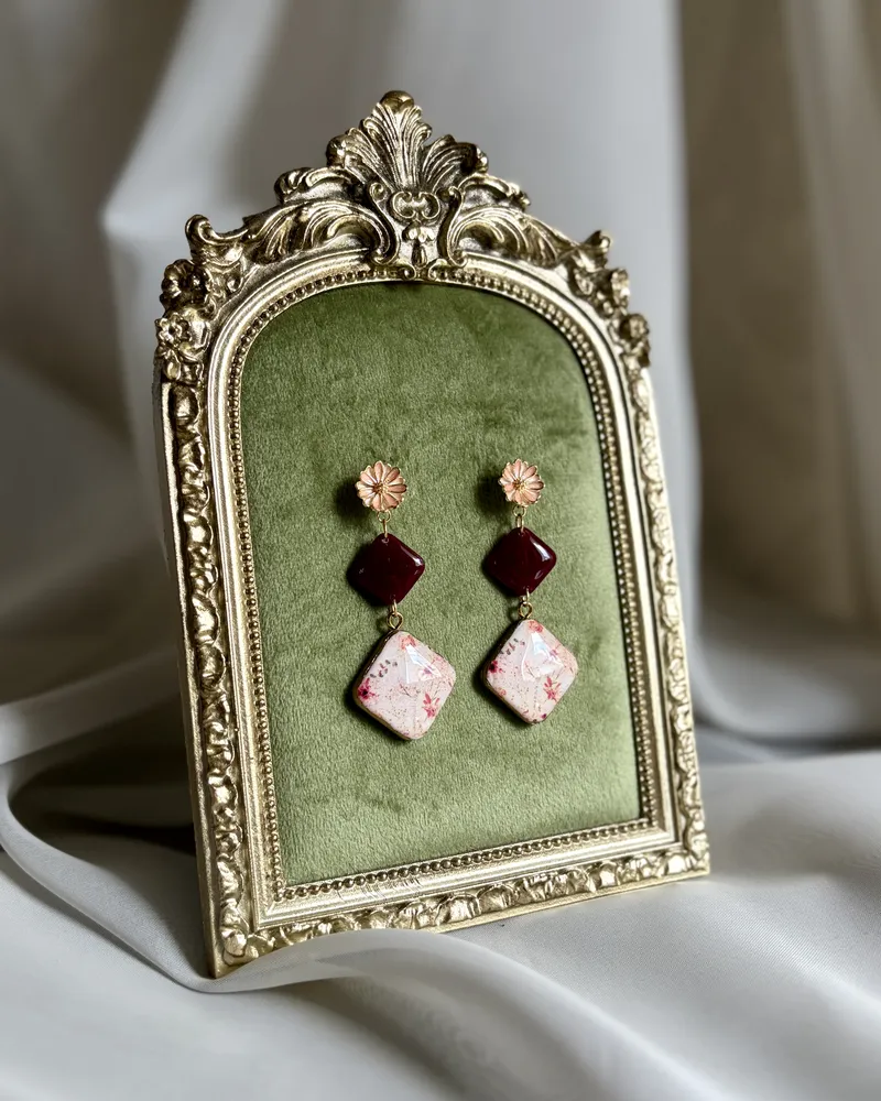 Romantic Floral Earrings — 4