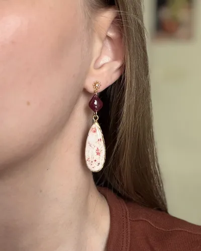 Romantic Floral Earrings — thumbnail 7