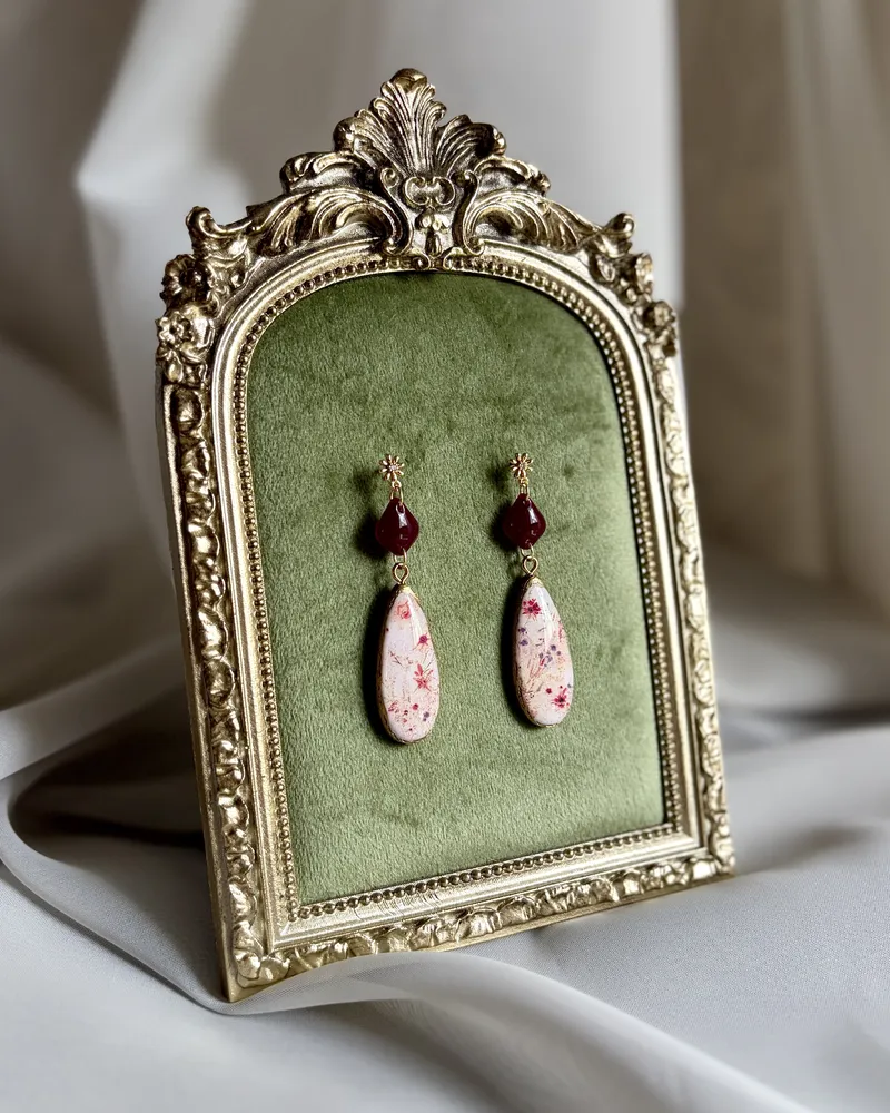 Romantic Floral Earrings — 9