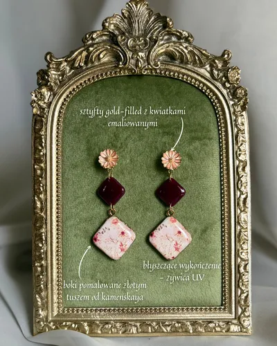 Romantic Floral Earrings — thumbnail 5