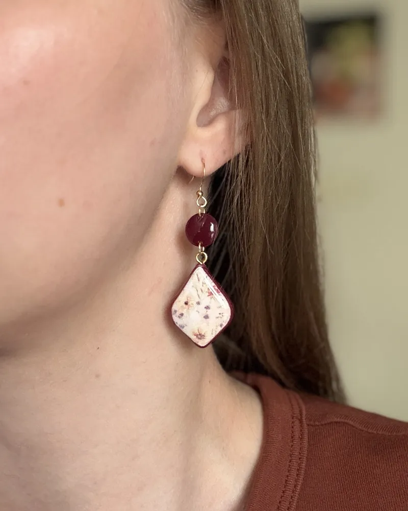Romantic Floral Earrings — 7