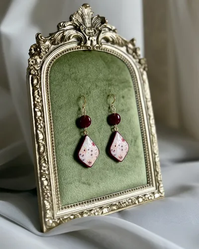 Romantic Floral Earrings — thumbnail 9