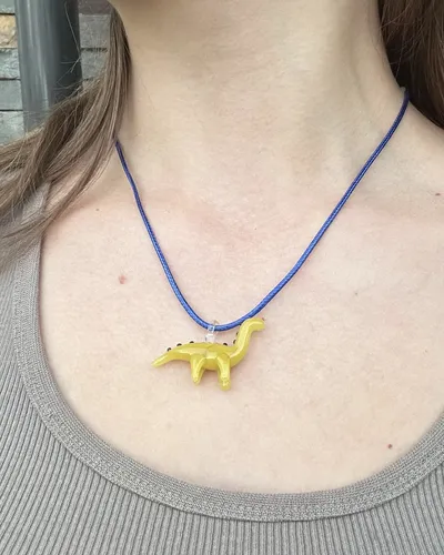 Zawieszki dino blue/yellow — thumbnail 5