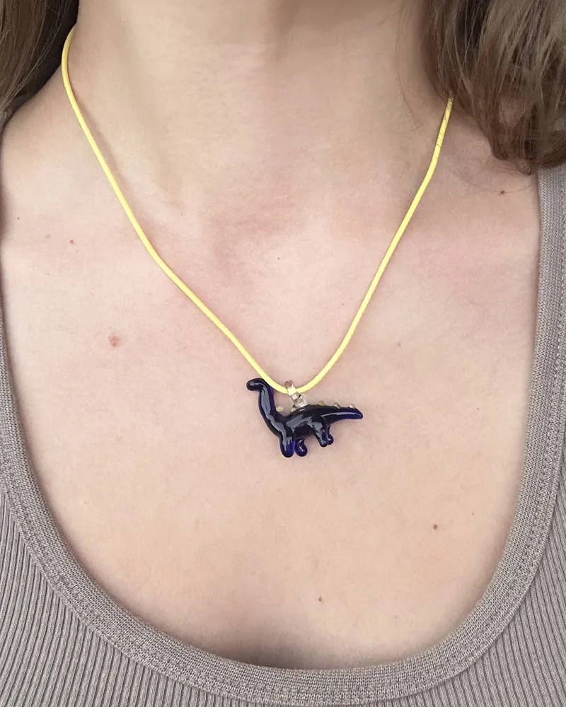 Zawieszki dino blue/yellow — 6