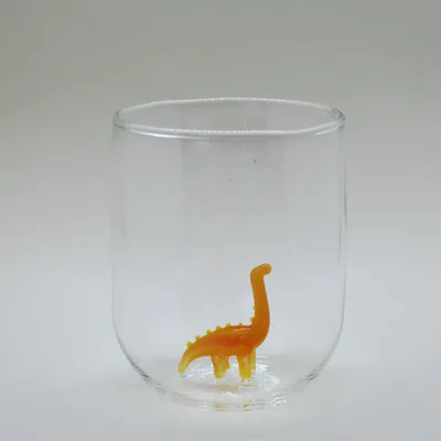 Szklana Dino Yellow