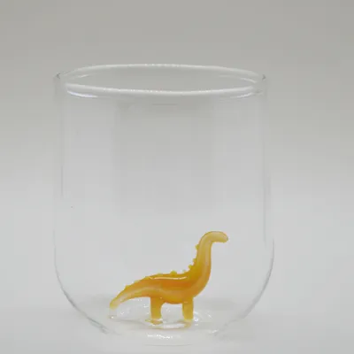 Szklana Dino Yellow