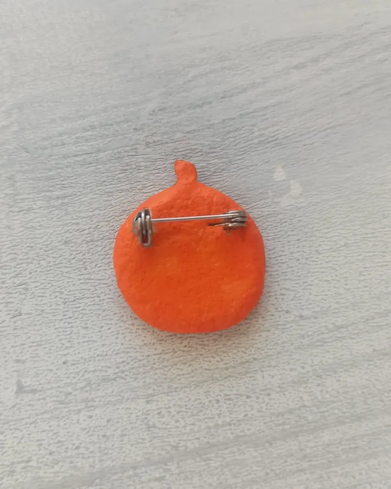 Broszka "Dynia na Halloween — 3