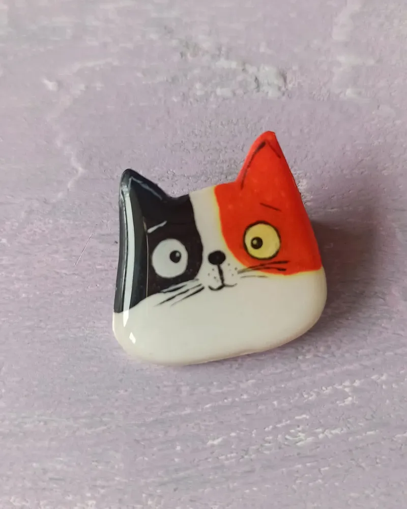 Broszka "Kotek" — 2
