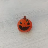 Broszka "Dynia na Halloween" 1