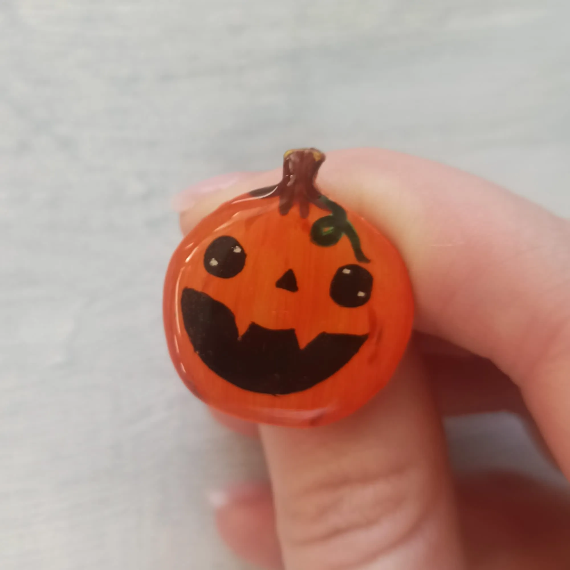 Broszka "Dynia na Halloween" — 1