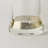 LAB Glass without Color with Gold Graphic 1