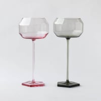 Penta Wine Glass - Smoky 1