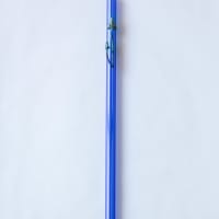 SIP Glass Straw - Blue with Mushrooms 2