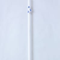 SIP Glass Straw - Clear with Flowers 2