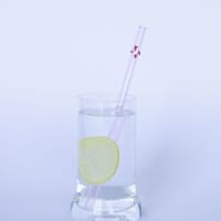 SIP Glass Straw - Pink Hearts 3