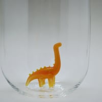 Glass Dino Yellow 1