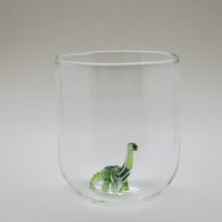 Glass Dino Green 1