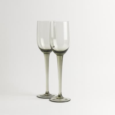 Classic White Wine Glass - Smoky