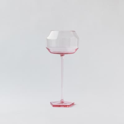 Penta Wine Glass - Pink