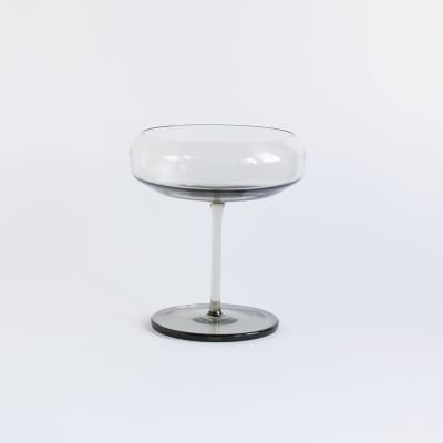 GEO Champagne Glass - Smoky