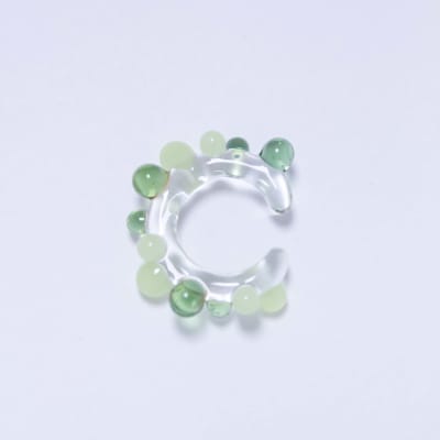 Bubble Ear Cuff - Green
