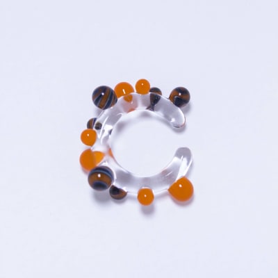 Bubble Earring - Orange