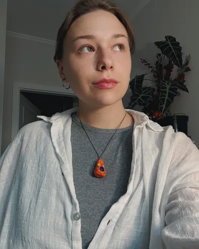 Wisiorek Dynia “Button” — thumbnail 2