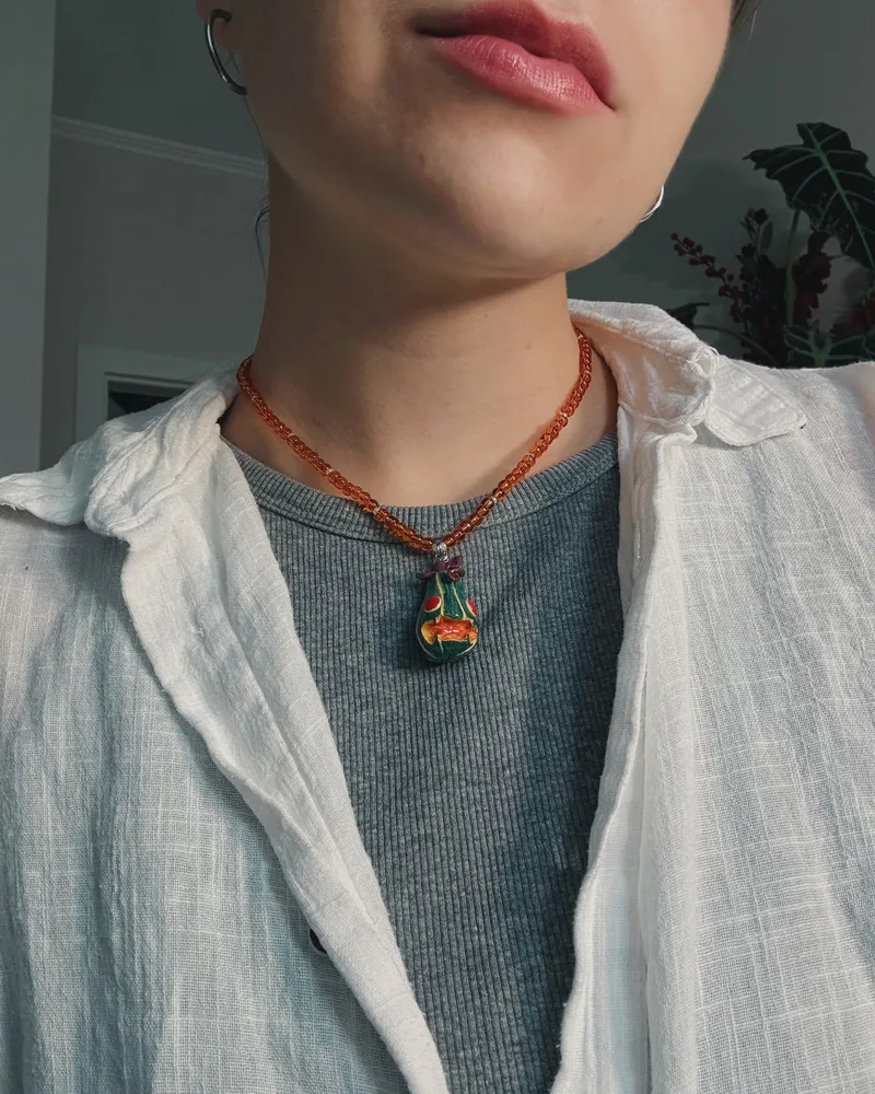 Wisiorek Dynia “Vampire” — 2