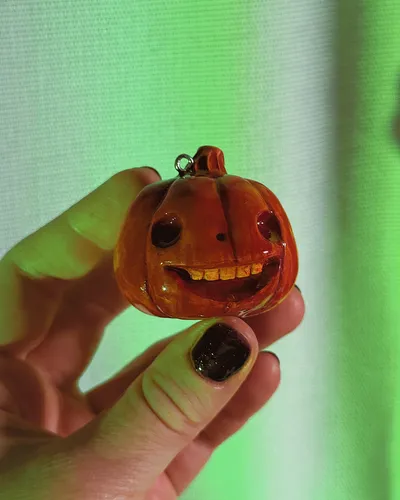 Zawieszka do torebki “Pumpkin Head” — thumbnail 2