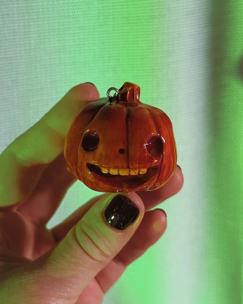 Zawieszka do torebki “Pumpkin Head” — 1