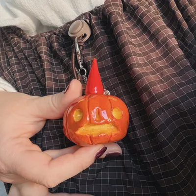 Zawieszka do torebki “Pumkin Head Wizard”
