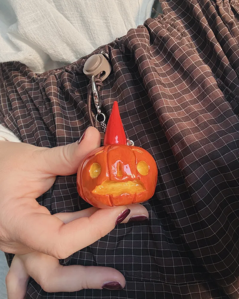 Zawieszka do torebki “Pumkin Head Wizard” — 1