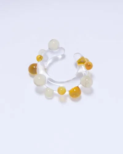 Nausznica Bubble - żółta — thumbnail 2
