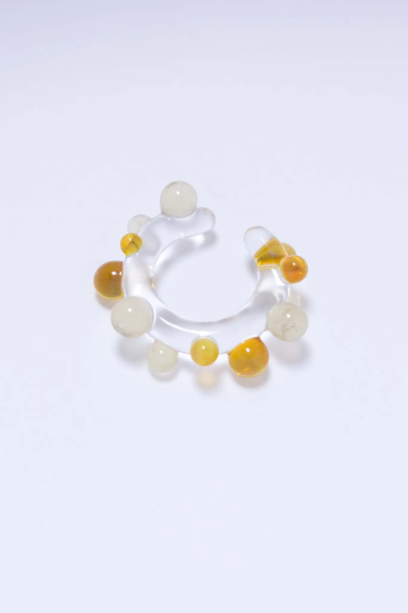 Nausznica Bubble - żółta — 2