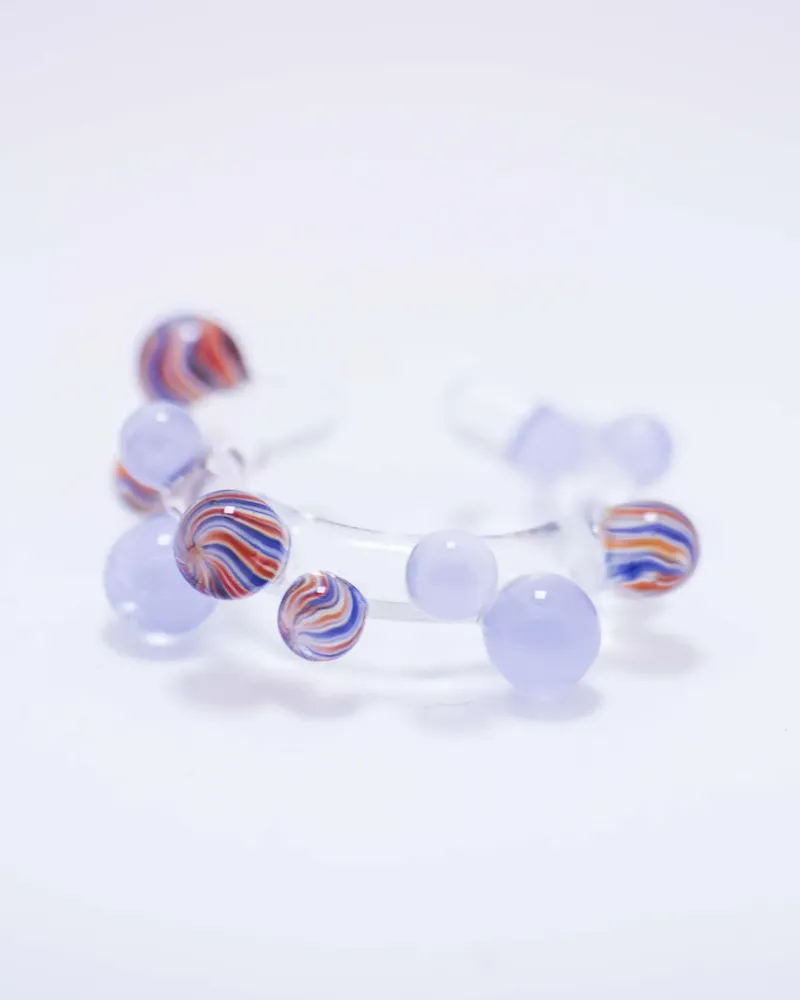 Nausznica Bubble - błękitny mix — 3