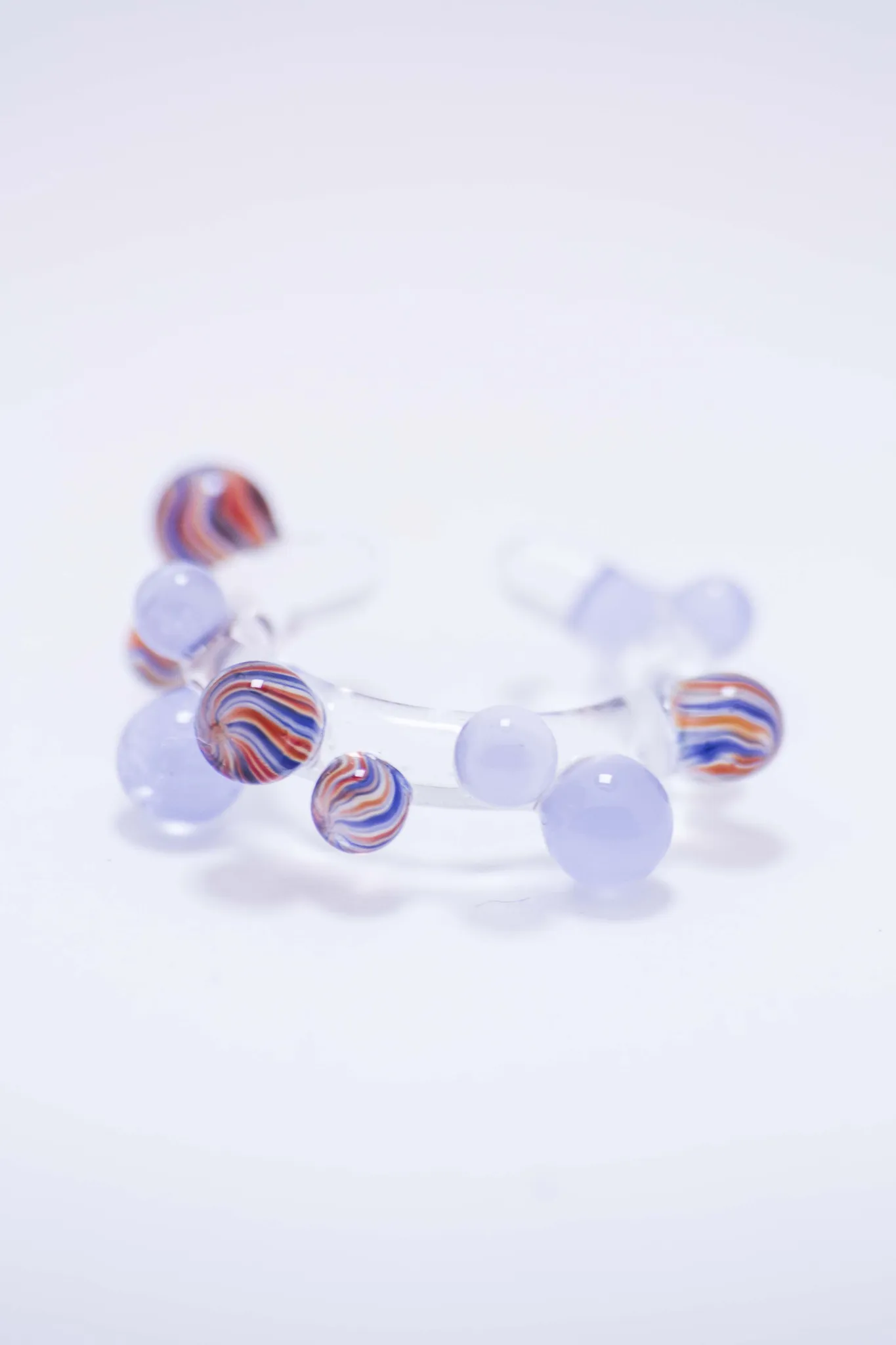 Nausznica Bubble - błękitny mix — 3
