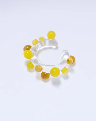Nausznica Bubble - żółta — thumbnail 4