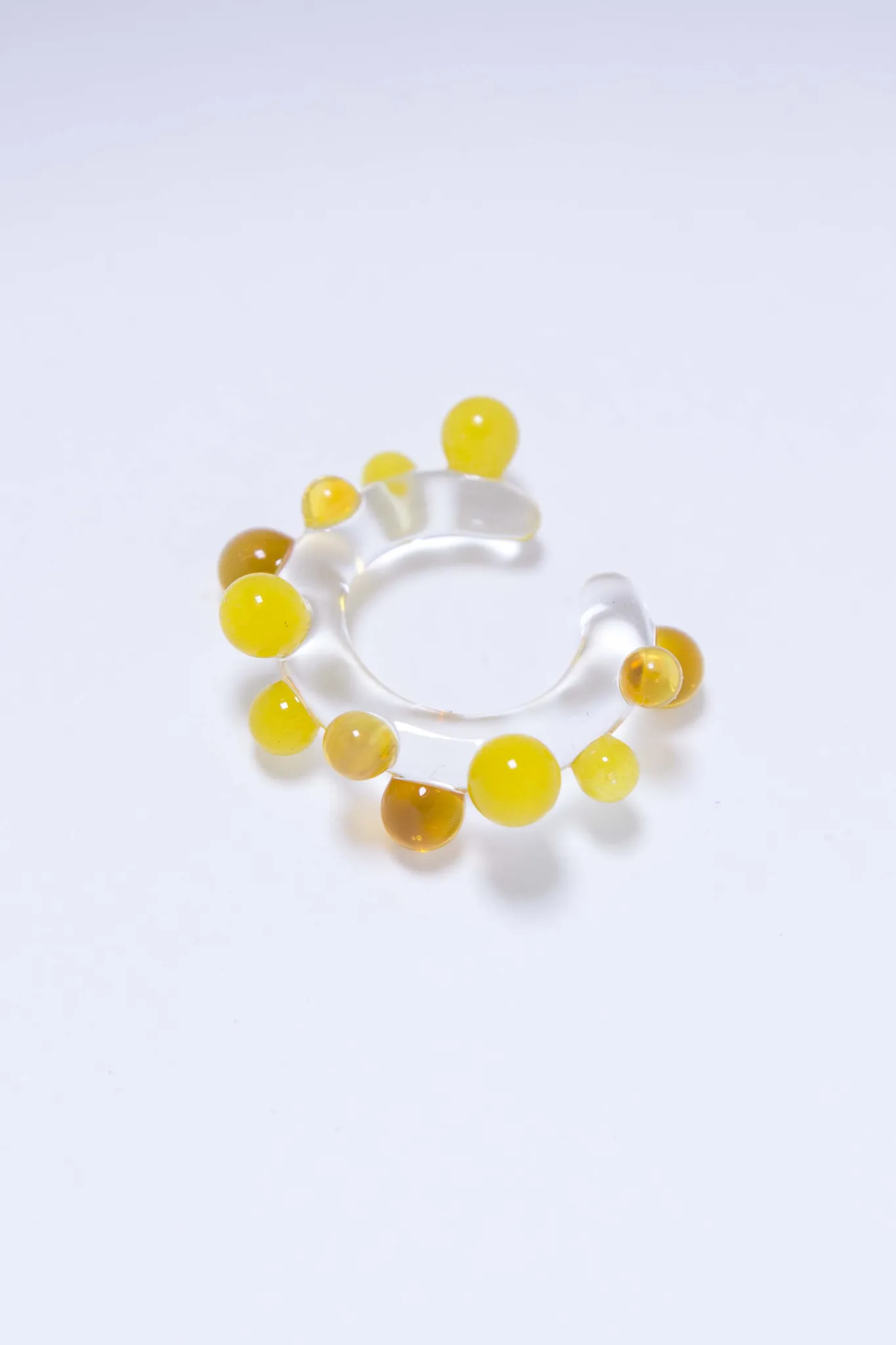 Nausznica Bubble - żółta — 4