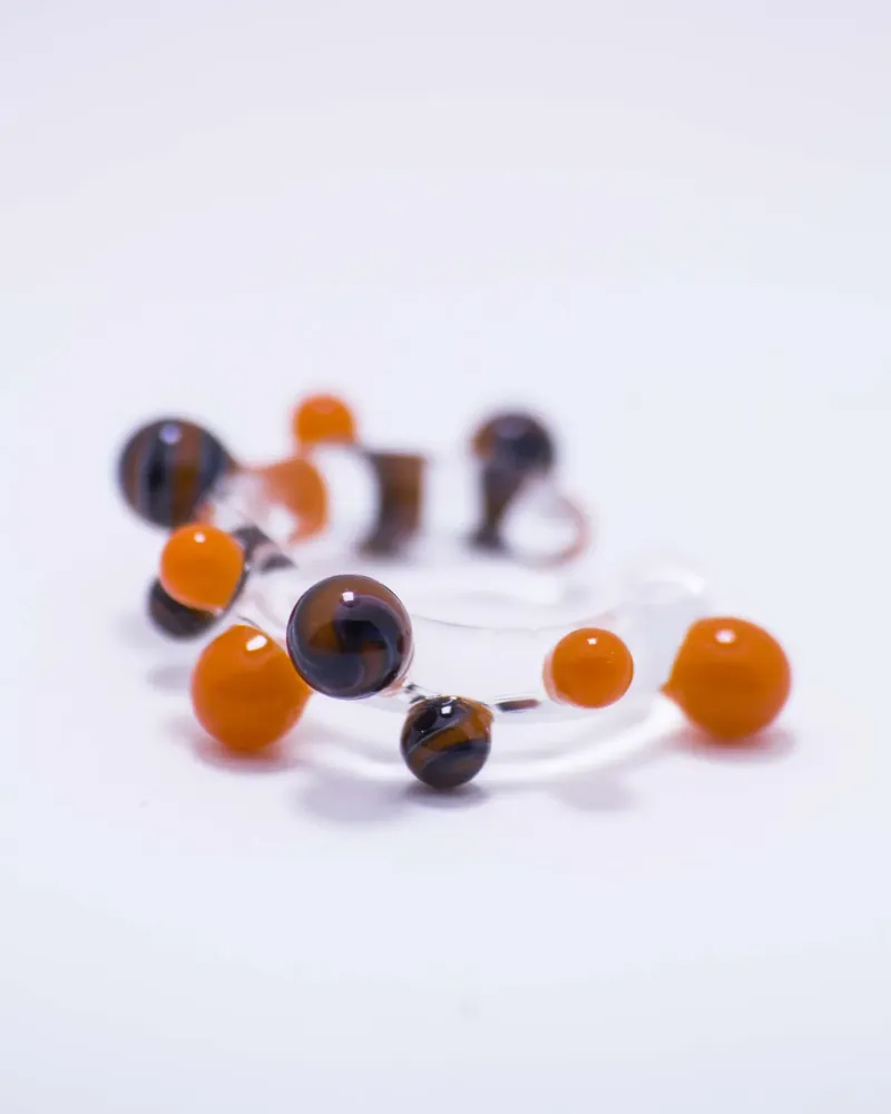 Nausznica Bubble - pomarańczowa — 3