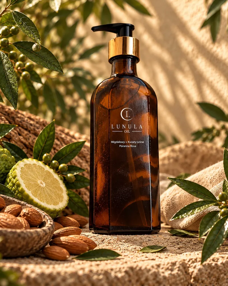 Olej ze słodkich migdałów z nutą kwiatów leśnych PORANNA ROSA 250ml — 1