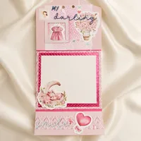 Kartka na Baby Shower „Hello Baby Girl” 1