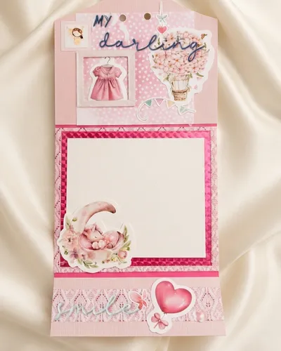 Kartka na Baby Shower „Hello Baby Girl” — thumbnail 2
