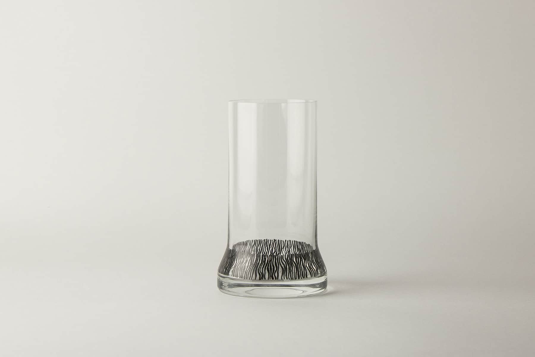 LAB Clear Glass with Black Graphic — 1