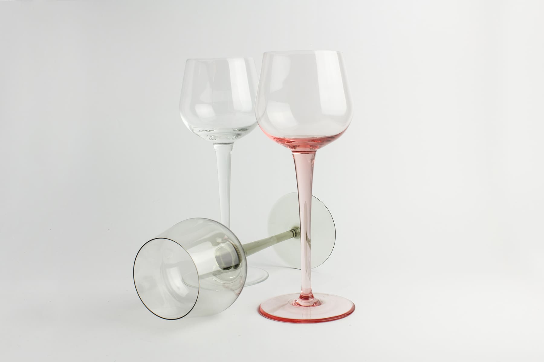 Classic Red Wine Glass - Pink — 3