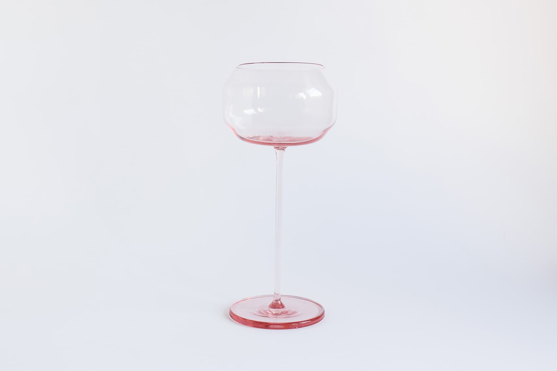 GEO Wine Glass - Pink — 1
