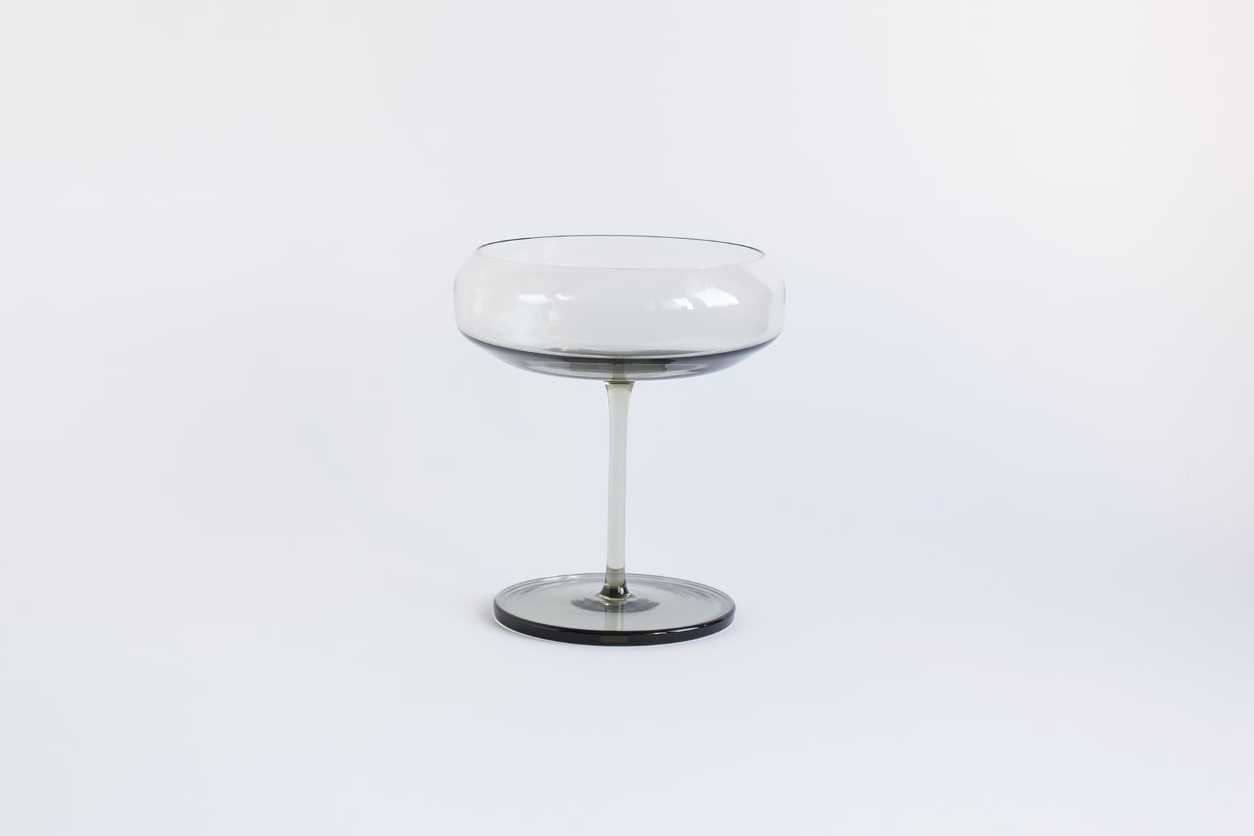 GEO Champagne Glass - Smoky — 1