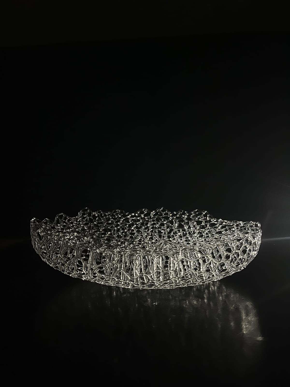 Glass Platter Lightness of Being — 2