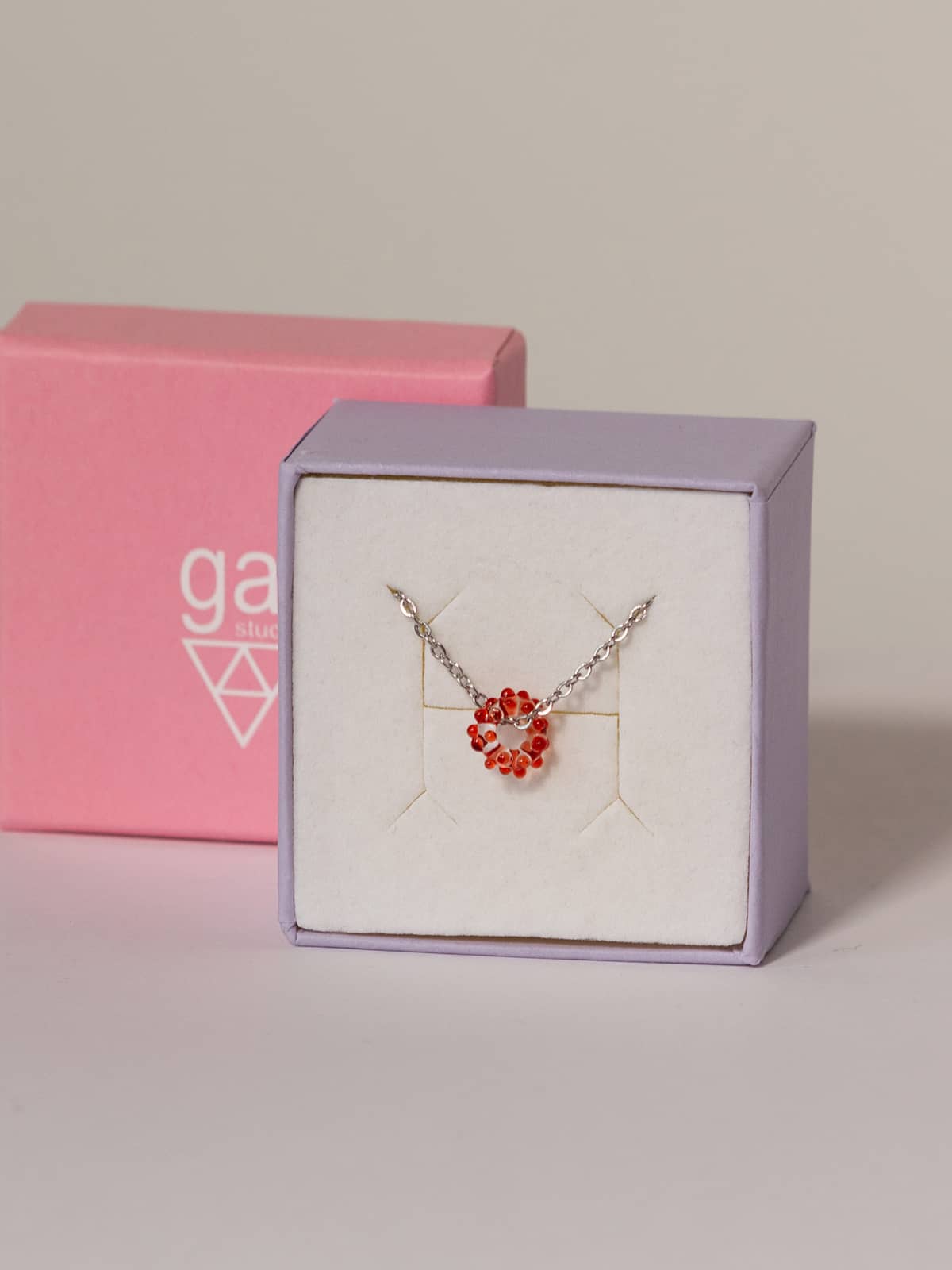 MIST Necklace - Red — 4