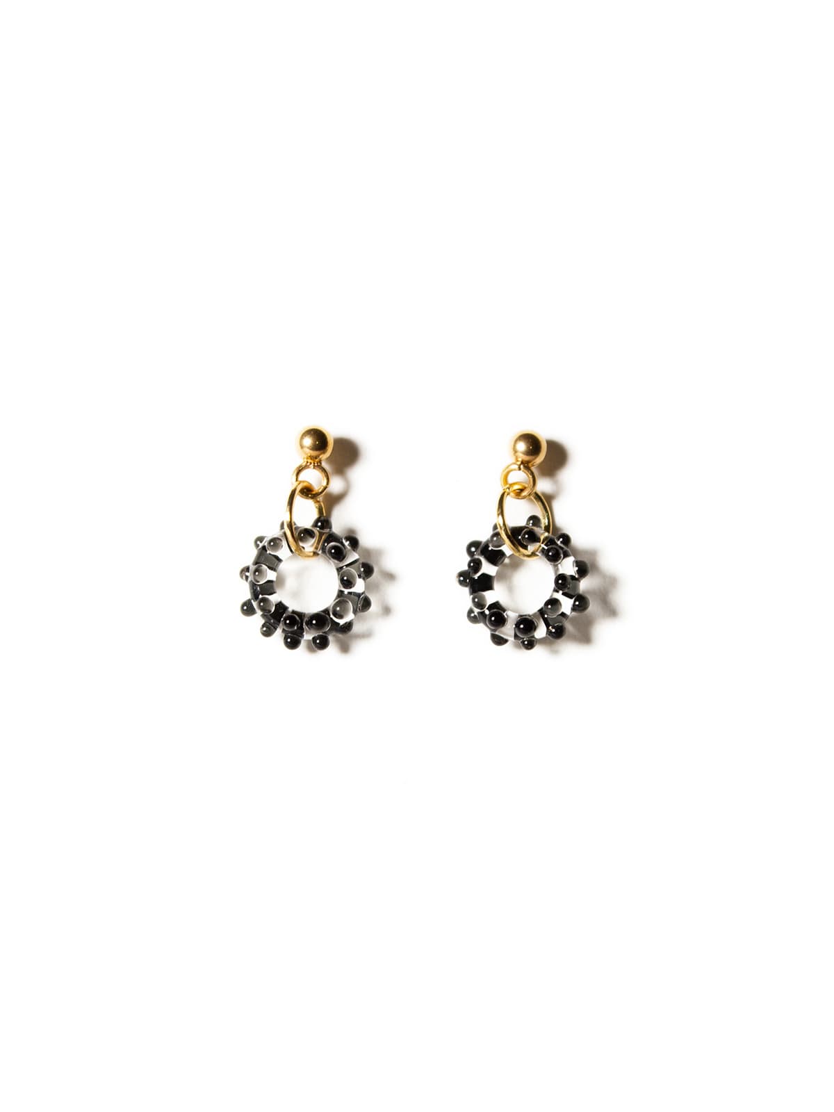 MIST Earrings - Small Black — 1